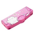 thumbnail image 1 of Hard Pencil Case Stationery Organizer Box Multifunction Pencil Case Pen Box for Pink, 1 of 9