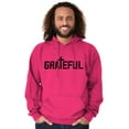 thumbnail image 3 of Grateful Thankful Christian Jesus Hoodie Sweatshirt Women Men Brisco Brands X, 3 of 6