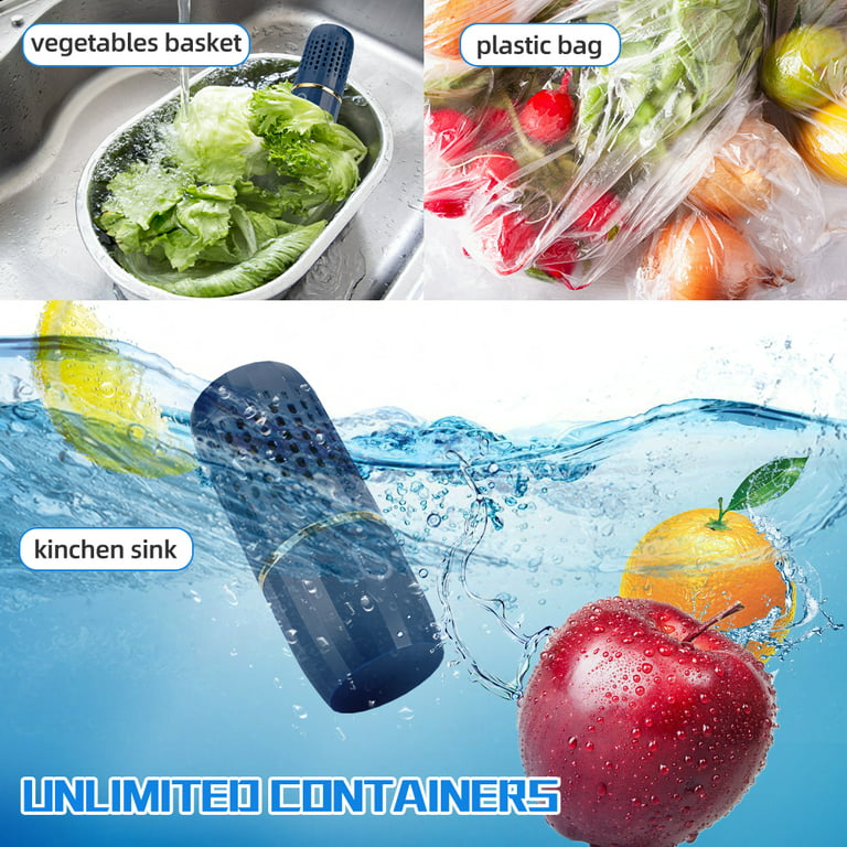 Fruit and Vegetable Washing Machine Allnice Fruit and Vegetable Cleaner  Device USB Rechargeable Food Purifier Automatic Household Cleaning Gadgets  for
