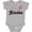 AC-Heather Grey, variant on Inktastic Alaska Butterfly Girls Baby Bodysuit