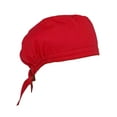 thumbnail image 1 of Bonnet de Sarrau avec Bande Anti-Transpiration, Dos Ajustable à Nouer, Tuque de Sarrau, 1 of 2