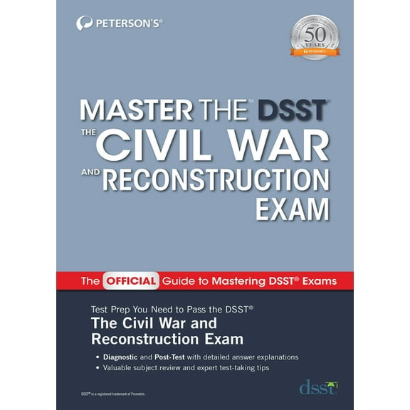Master the Dsst the Civil War and Reconstruction Exam, (Paperback)
