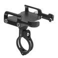 thumbnail image 4 of Soporte giratorio de 360° para teléfono de bicicleta, soporte de abrazadera, soporte para teléfono móvil para motocicleta, negro, 4 of 10