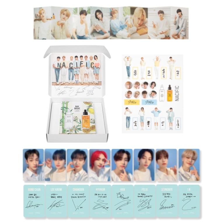 Nacific x Stray Kids Collaboration Box with Photo Cards, Accordion