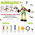 thumbnail image 4 of Juguete de construcción Qirptey Kids STEM 186 unidades para niños de 3 a 8 años con caja, 4 of 7