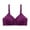 Purple, variant on Ohufall Bras For Women Side Retraction No Steel Ring Underwear Strap Type Thin Mould Cup Breathable Bra Lingerie For Women