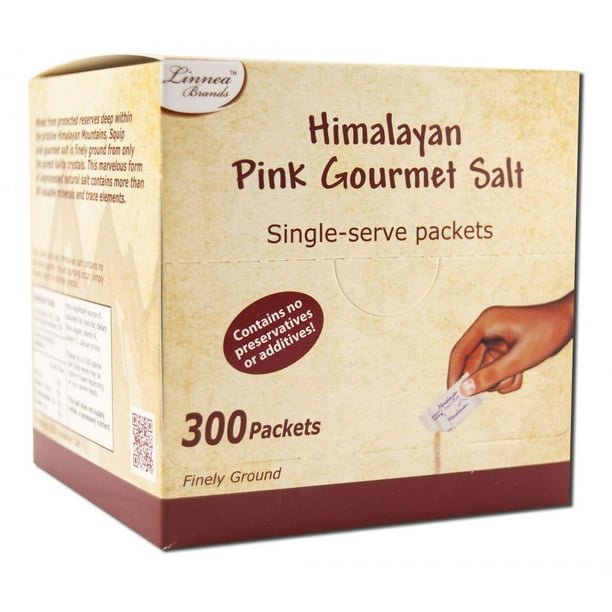 Squip Salt, Himalayan Pink Gourmet Salt 300 Single Serve Packets