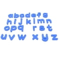 thumbnail image 1 of Tachiuwa 26 PCS EVA Alphabet/Letters Fridge Auto Car Stickers Children Educational toys Accessories -Blue Small, 1 of 9