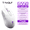 White & Purple, variant on Wired Gaming Mouse 7200 DPI High Precision, RGB Backlit Black Mouse with Red Stickers, Adjustable DPI, Ergonomic Gaming Mouse for PC Laptop FPS MOBA Gaming
