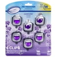 thumbnail image 1 of Ambientador para coche, aroma a lavanda, 6 clips de ventilación, 1 of 7