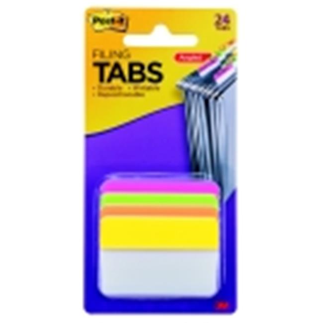 PostIt 2 in. Paper Angled Filing Tab Pack 24