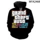 thumbnail image 4 of Sudadera con capucha para niños y mujeres, suéter con estampado 3D de Grand Theft Auto Game Gta 2020, novedad de 4/5, 4 of 5