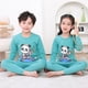 thumbnail image 4 of Pijamas navideños para niños y niñas, ropa de dormir de algodón, conjunto de 2 piezas para el hogar, Otoño e Invierno, 4 of 4