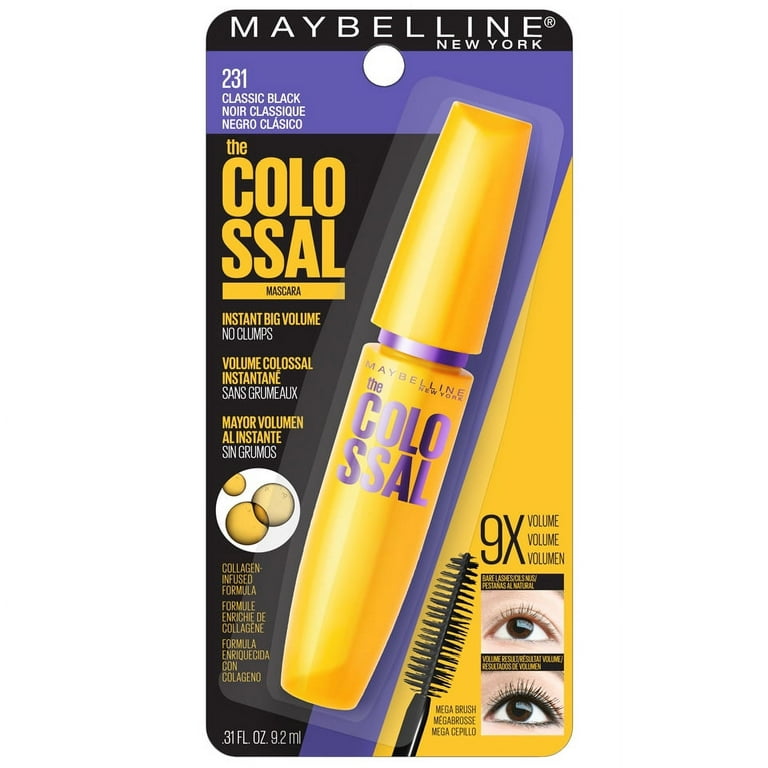 Volum Black The Maybelline Colossal Classic Mascara, Express