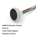 thumbnail image 2 of GM861S Interfaz UART/USB CóDigo de Barras 1D/2D CóDigo QR MóDulo Lector de CóDigo de Barras LED Blanco Verde, 2 of 5