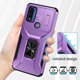 thumbnail image 5 of Funda para GANGXUN Motorola Moto G Play 2023 - Soporte metálico, Función magnética, Morado, 5 of 5