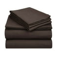thumbnail image 7 of BNM Solid Flannel Cotton Sheet Set, Twin, Charcoal, 7 of 7