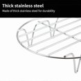 thumbnail image 4 of Multi-Layer Stainless Steel Rack for Air Fryers, Steaming and Cooking Accessory, 4 of 5