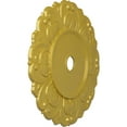 thumbnail image 3 of 32 1/4"OD x 3 5/8"ID x 1 1/8"P Angel Ceiling Medallion (Fits Canopies up to 15 3/4"), Hand-Painted Rich Gold, 3 of 7