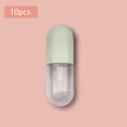 thumbnail image 4 of de bálsamo con tapones de inseión muestras cosméticas de bricoje Verde Zulema Contenedor de brillo de labios, 4 of 8
