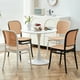 thumbnail image 2 of Rattan Nordic Dining Chairs Plastic Salon Unique Design Dining Chairs Modern Luxury Silla Comedor Dining Room Furniture WK50CY My Lux Decor Round, 2 of 10