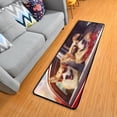 thumbnail image 2 of Coolnut Cute Dog Non-Slip Runner Rug Area Rug Washable Rectangle Rug for Bedroom Living Room Bathroom Hallways 72x24 Inches#84 Home Decorations, 2 of 7