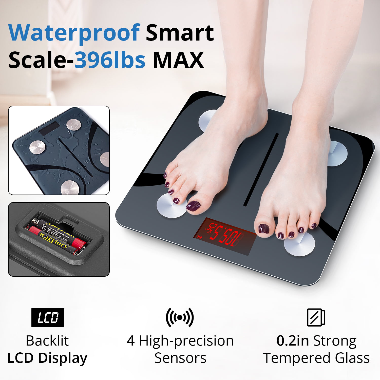  Healifty Digital Scales for Body Weight Household Health  Monitor Fat BMI Scale Home Electronic Scale Home Weight Scale Weight Scales  Body Fat Scale Weighing Scale Lip Gloss Intelligent : Health 