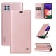 thumbnail image 3 of Funda para Samsung Galaxy A22 5G Estuche de Cuero PU Tipo Cartera con Ranuras para Tarjetas y Cierre Magnético, 3 of 5