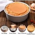 thumbnail image 6 of Huayishang Cake Pop Mold Anode Movable Bottom Mold Mousse Chiffon Baking Cake Mold 4/6/8 Inch, Kitchen Essentials Clearance Sale Silver, 6 of 9