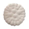 thumbnail image 1 of Cojín con forma de galleta, cómodo y decorativo para silla, ideal como regalo, para sofá o oficina. Redondo blanco beige, 1 of 8