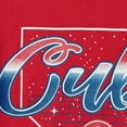 thumbnail image 4 of Girls Youth Red Chicago Cubs Bleachers T-Shirt, 4 of 4