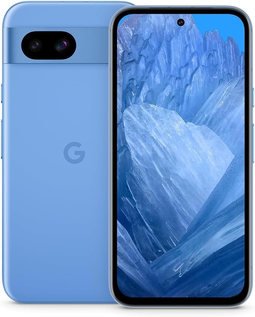 Restored Google Pixel 8a 5G, 128GB, Bay - Spectrum Locked (Refurbished)