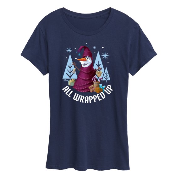 Frozen 2 - All Wrapped Up - Women's Short Sleeve Graphic T-Shirt