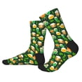 thumbnail image 2 of Xecao St Patrick's Day10 Print Crew Socks for Men and Women, Men's Soft Moisture-wicking Sock, 2 of 7