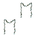 thumbnail image 4 of Maytalsory Romantic Atmosphere With Simulated Flower Vines For Restaurants Etc White+Blue 45 roses 2Set, 4 of 6