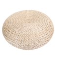 thumbnail image 1 of Puf redondo tejido a mano, asientos de Tatami, cojín, esterilla de Yoga, cojines de suelo para ceremonia del té, decoración, 1 of 14