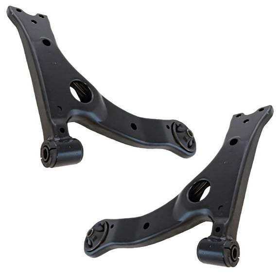 TRQ Front Lower Suspension Control Arm Pair Driver & Passenger Sides for Corolla PSA87718