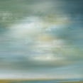 thumbnail image 2 of Nan 12x12 Gold Ornate Wood Framed with Double Matting Museum Art Print Titled - Misty Clouds, 2 of 4