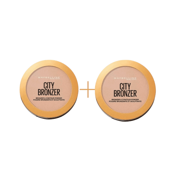 Maybelline City Bronze Bronzing Contour Powder 250 -2 Pack