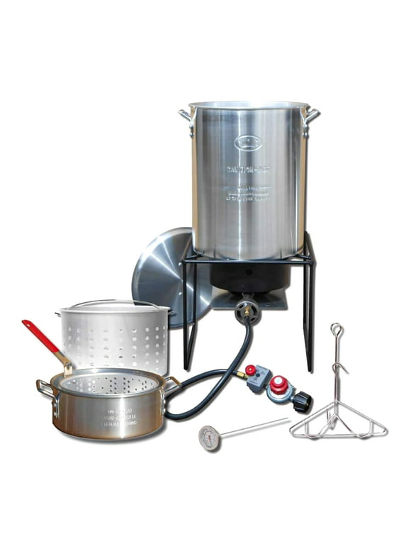 King Kooker 29 Quart Propane Outdoor Welded Deep Frying and Boiling Package