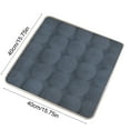 thumbnail image 3 of Cojín para Silla, Almohadón Acolchado con Pompones, Almohada Suave, Alfombrilla Antideslizante, 40x40cm para Uso en Hogar, Oficina y Silla de Ruedas, 3 of 6