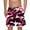 Pink, variant on Men's Shorts Athletic Sports Shorts Beach Pants Elastic Waist Drawstring Pockets Casual Camouflage Print Knee Length Shorts (Available in Plus Size)