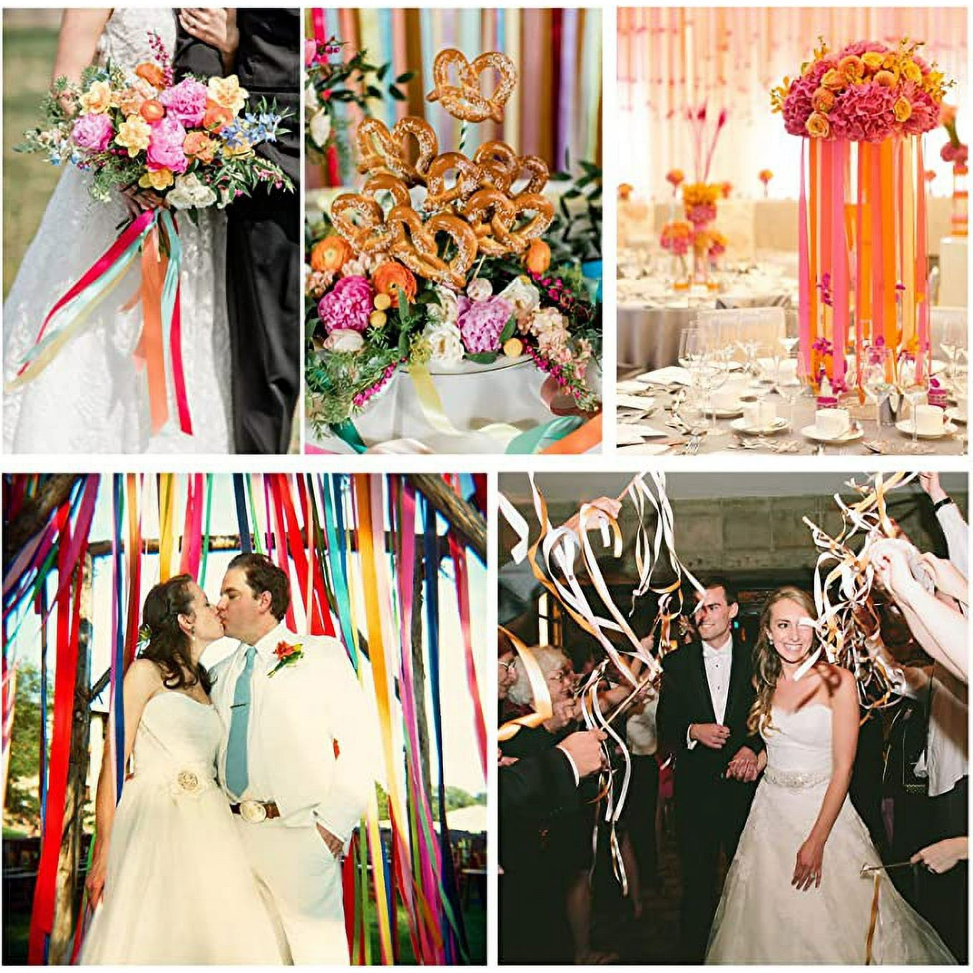 Ruban De Satin Bleu 20 Mm X 22 M - Pour Décoration De Cadeau De Mariage, De Baptême Et D'anniversaire