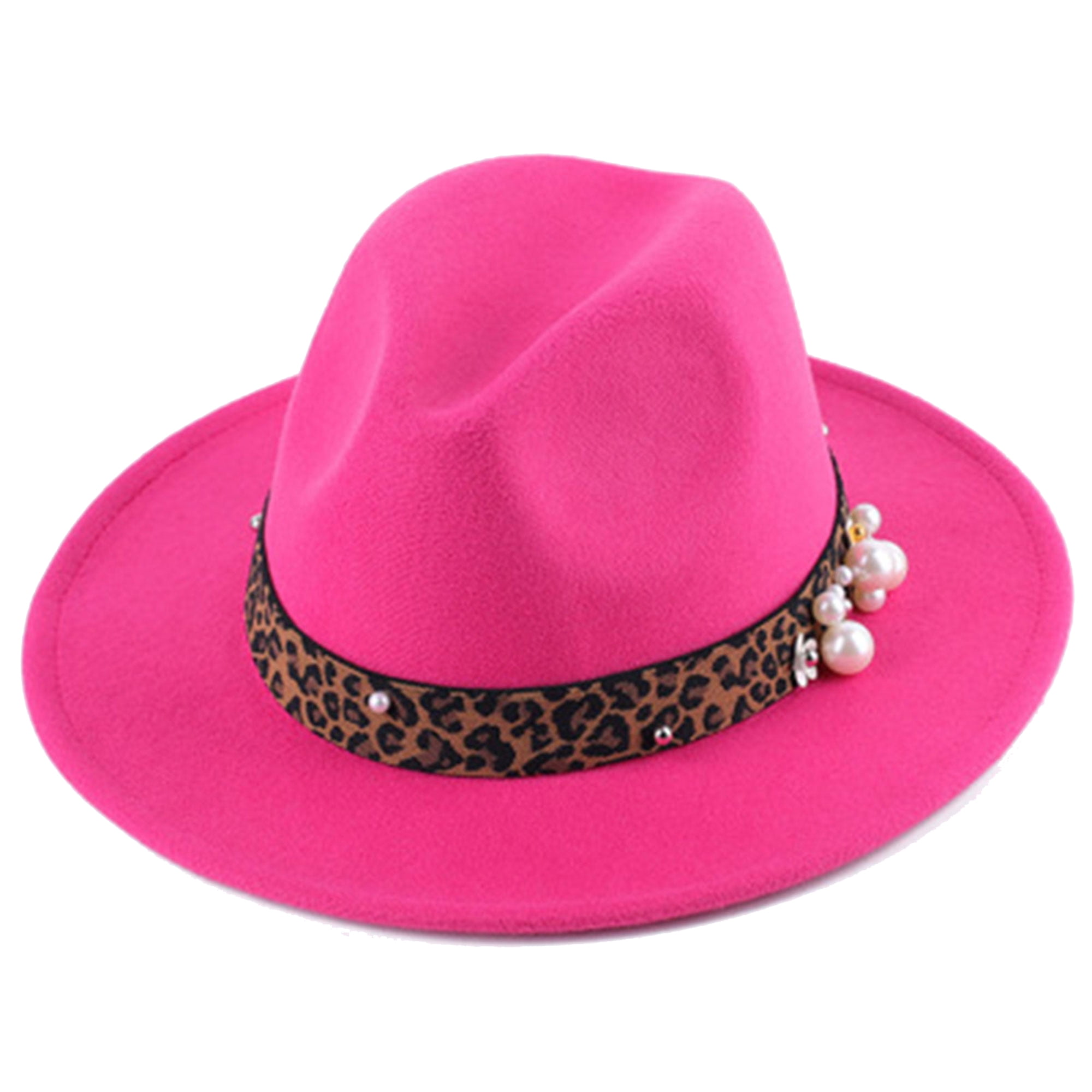 Sunisery Vintage Women Hard Felt Hat 