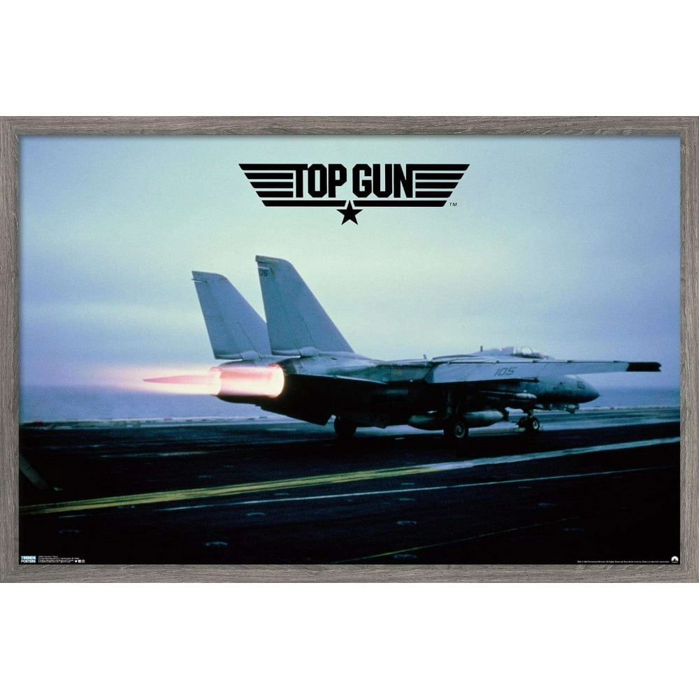 Top Gun Maverick Plane Poster