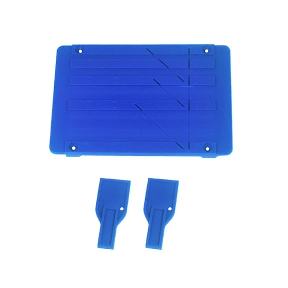 Tape Splicing Set for Opening Cassette Tape Repair with Two Fixers, Reel to Reel Tape Recorder Splicing Block