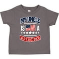 thumbnail image 3 of Inktastic My Uncle is a Firefighter Nephew Boys or Girls Toddler T-Shirt, 3 of 5