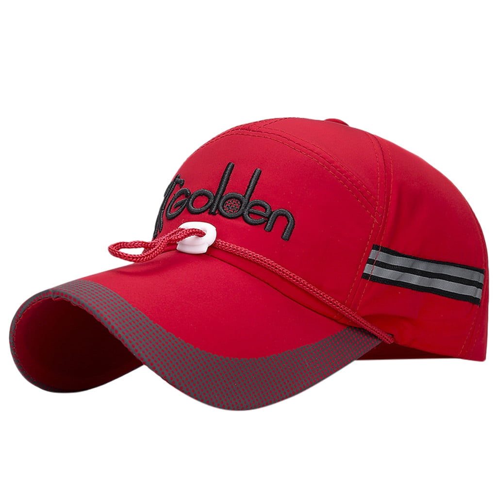 reflective running cap