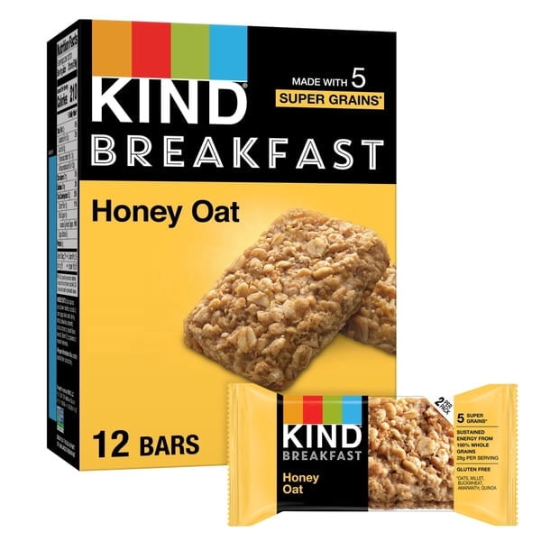 KIND Honey Oat Breakfast Bars