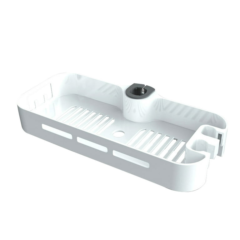 Linkidea Direct Shower Caddy Shelf for Slide Bar, Bathroom Shower Rack  Organizer Sponge Soap Holder for Shampoo Soap, with